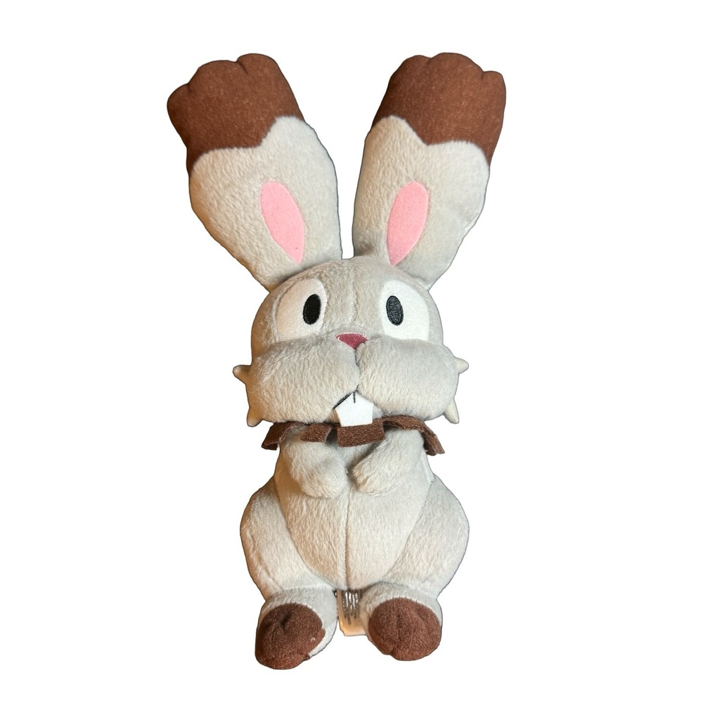 Tomy Pokemon Bunnelby Plush 10 Inch Stuffed Animal Toy 2014 T18573 Gray Rabbit